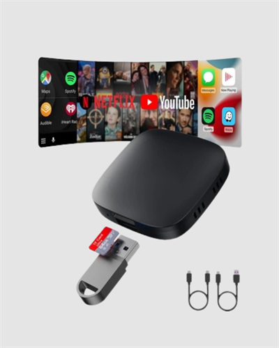 Android Auto Kablosuz Adaptör Bluetooth 5.0 ve 5.8GHz WiFi Destekli