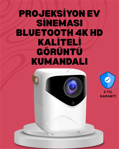 Android Sistemli Mini Projektör – Uygulama Destekli Akıllı Kullanım