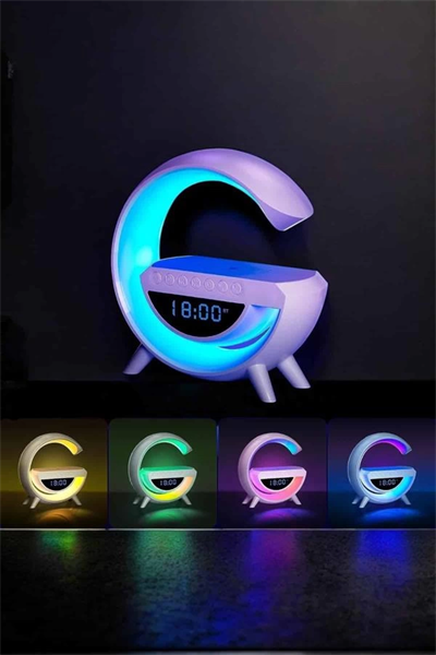 Android Uyumlu Akıllı Bluetooth Hoparlör Kablosuz Şarj Cihazı Standı