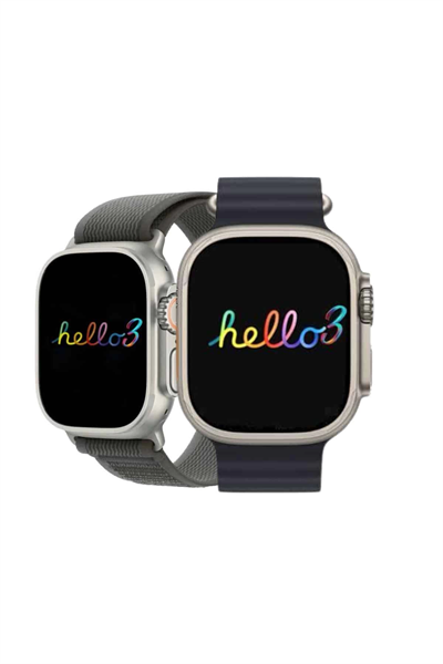 Android ve İOS Uyumlu Uyku ve Sağlık Takibi Yapabilen 3 Kordonlu Akıllı Saat