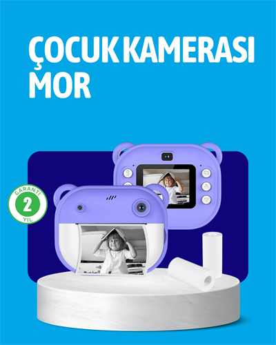 Anında Baskı Özellikli Çocuk Kamerası