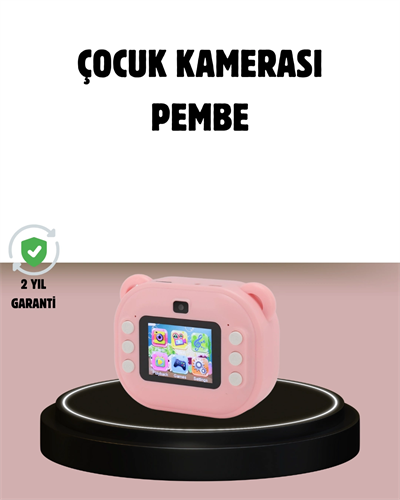 Anında Baskı Özellikli Şipşak Kamera 24MP HD Çift Lensli ve 32GB Hafızalı