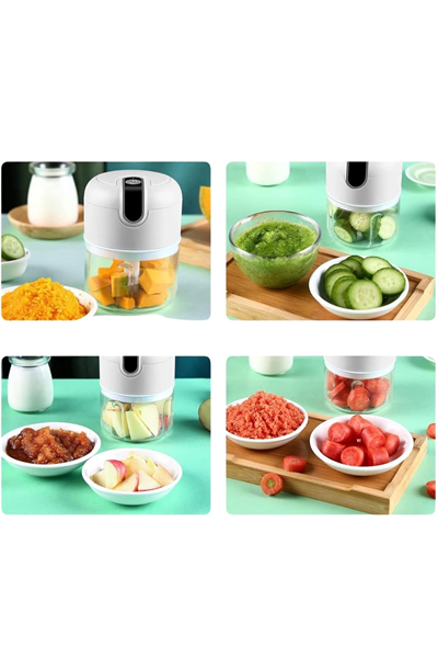 Anneler Gününe Özel Hediye El Rondosu Doğrayıcı Şarjlı Taşınabilir