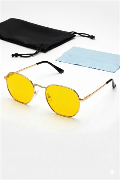 Anti Far Gece Görüş Gözlüğü Metal Lüx