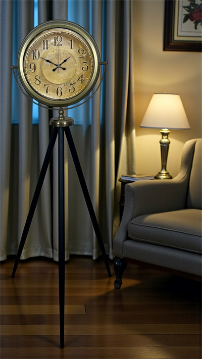 Antique Heritage Eskitme Tripod Ayaklı Saat