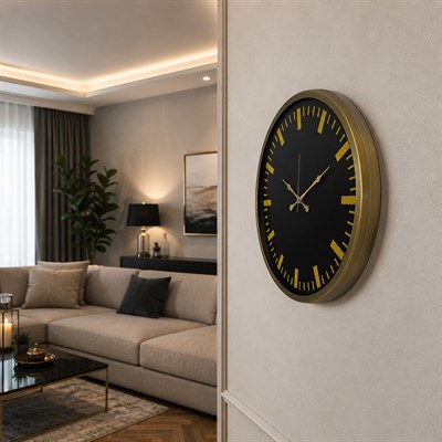 Antique Pure Eskitme 52 x 52 Cm Duvar Saati