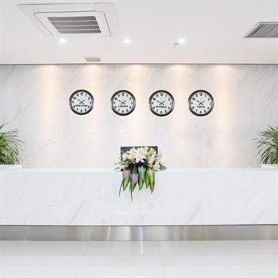 Antique Time Eskitme 4’lü Metal 36 cm Dünya Duvar Saatleri