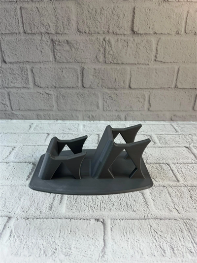 Antrasit İkili Gamepad Tutucu 7x18 cm Masa ve Raf Düzeni