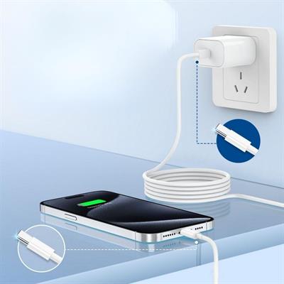 Apple 15/15 Pro Type-C to Type-C Hasır Örgü Hızlı Şarj Kablosu (1m) (3936)