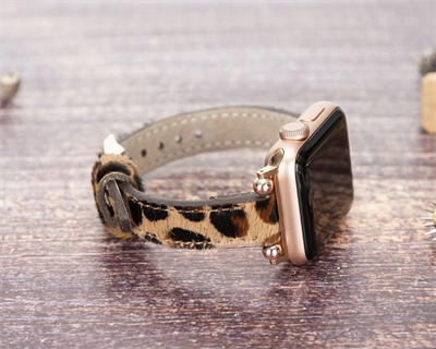 Apple Watch Uyumlu Deri Kordon 38-40-41mm Ferro LEO1N