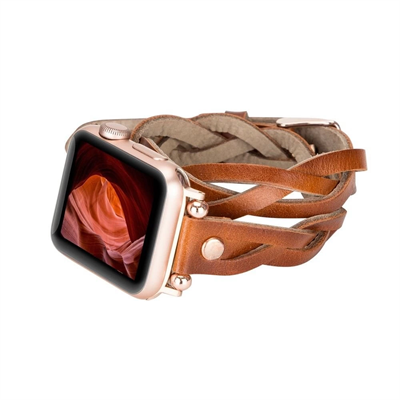 Apple Watch Uyumlu Deri Kordon 38-40-41mm DT RT RST2EF