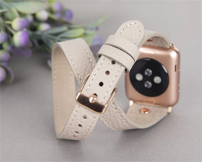 Apple Watch Uyumlu Deri Kordon 42-44-45mm Slim DTRT ERC3
