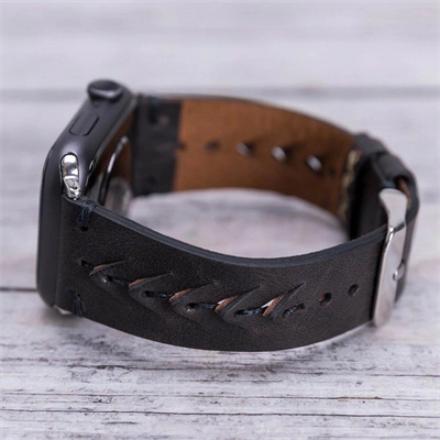 Apple Watch Uyumlu Deri Kordon 42-44-45mm TN1 Boras