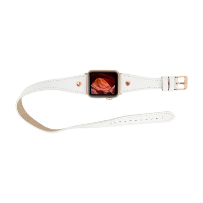 Apple Watch Uyumlu Deri Kordon 42-44-45mm Slim DTRG F3