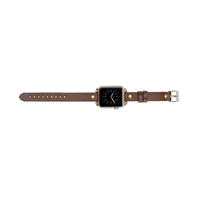 Apple Watch Uyumlu Deri Kordon 42-44-45mm Ferro GT RST2E