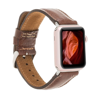 Apple Watch Uyumlu Deri Kordon 42-44-45mm VS5