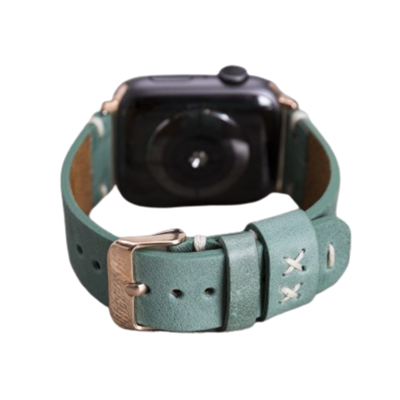 Apple Watch Uyumlu Deri Kordon 42-44-45mm Orfe CZ12