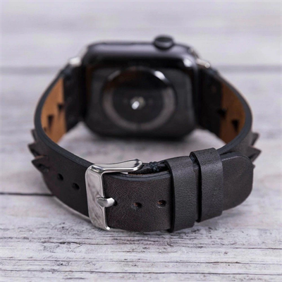Apple Watch Uyumlu Deri Kordon 42-44-45mm TN1 Boras