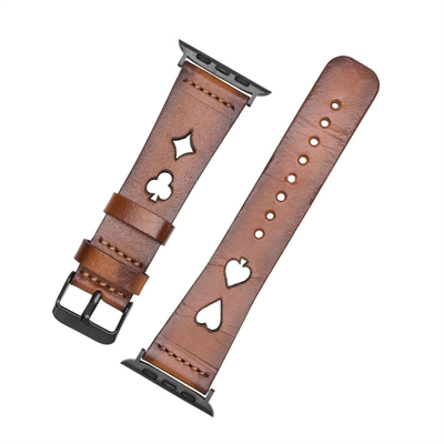 Apple Watch Uyumlu Deri Kordon 42-44-45mm Avesta RST2EF