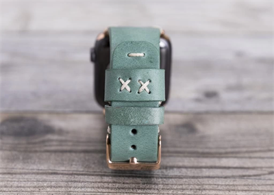 Apple Watch Uyumlu Deri Kordon 42-44-45mm Orfe CZ12
