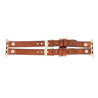 Apple Watch Uyumlu Deri Kordon Ely Double Tour RST2EF