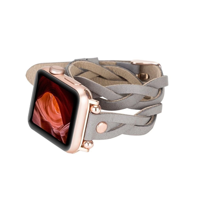 Apple Watch Uyumlu Deri Kordon Peggy 38-40-41mm DTRTRST9
