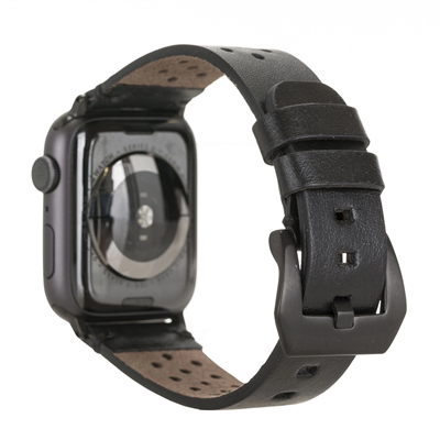 Apple Watch Uyumlu Deri Kordon Vigo 42-44-45mm RST1