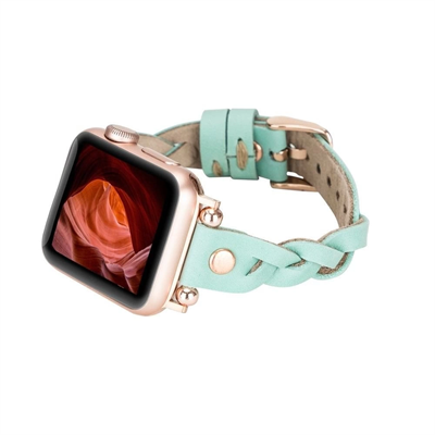 Apple Watch Uyumlu Deri Kordon Wanda 38-40-41mm RT BRN7