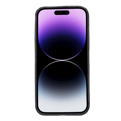 Apple iPhone 14 Pro Max Uyumlu Deri Arka Kapak ROCK RST1