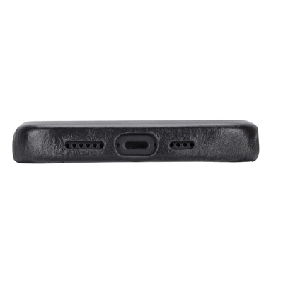 Apple iPhone 15 Plus Uyumlu Deri Arka Kapak ROCK RST1