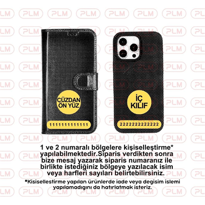 Apple iPhone 17 Pro Max için, Hakiki Deri, El Yapımı Cüzdanlı Kılıf, Magsafe ile uyumlu, İç Yüzeyi Kadife, Gölgeli Taba