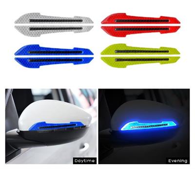 Araba Ayna Çarpma Koruyucu Renkli Reflektif Şerit (3936)