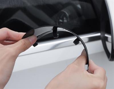 Araba Ayna Yağmur Koruyucu Siper Karbon Desenli (3936)