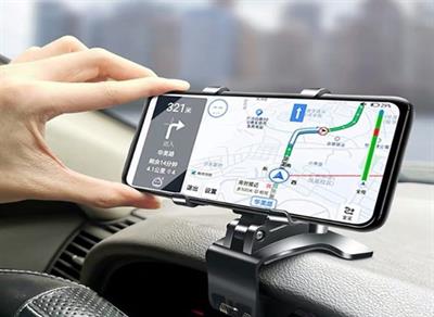 Araba Gösterge Üstüne Takılan 360 Oynar Başlıklı Telefon Tutucu (3936)