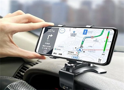 Araba Gösterge Üstüne Takılan 360 Oynar Başlıklı Telefon Tutucu Bx40