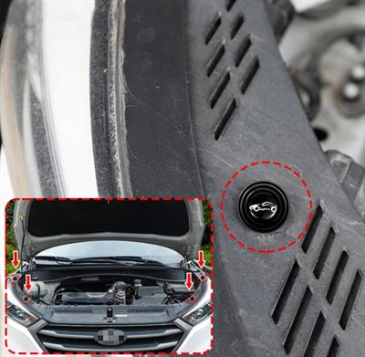 Araba Kapı Ses ve Darbe Emici Pad 10 Adet Siyah (3936)