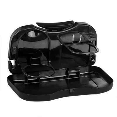 Araba Koltuk Arkası Katlanabilir Tepsi Siyah