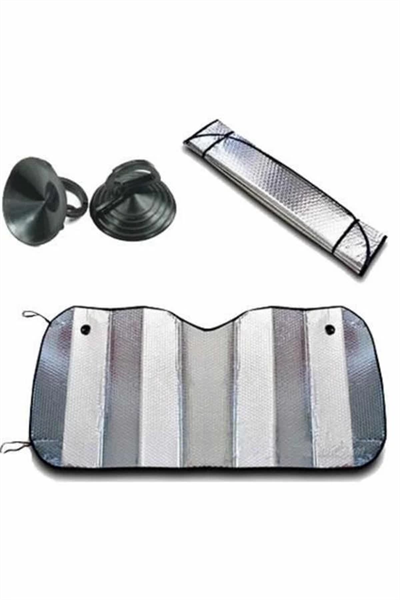 Araba Ön Cam Güneşliği Katlanabilir Oto Güneşlik Tüm Araç Modellerine Uygun