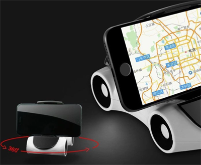 Araba Tasarımlı Araç İçi Telefon Tutucu 360 Dönebilen Ayarlı Bx40