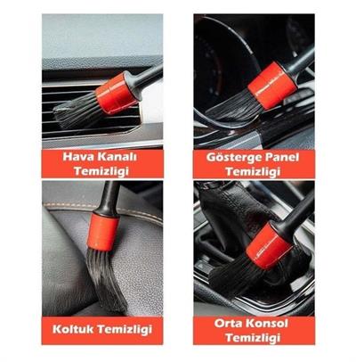 Araba Temizlik Detay Fırçası 5li Set (3936)
