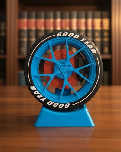 Araba Tutkunlarına Özel Jant Tasarımlı Masa Dekoru