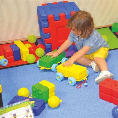 Arabalı Tuğla 40 Parça