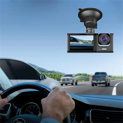 Araç Araba Kamerasi Black Box Traffic Recorder  3 Kameralı Bx40