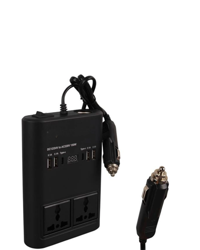 Araç Elektrik Dönüştürücü Çoklu USB Çıkışlı 150W İnvertör