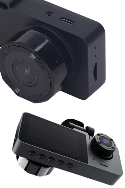 Araç İçi Dikiz Kamerası Sürüş Kaydedici 3 Lensli DVR Kamera