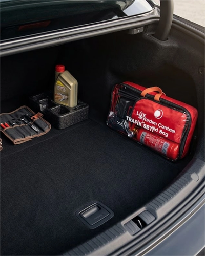 Araç İçi Güvenlik Trafik Seti Tam Donanımlı Acil Müdahale Paketi