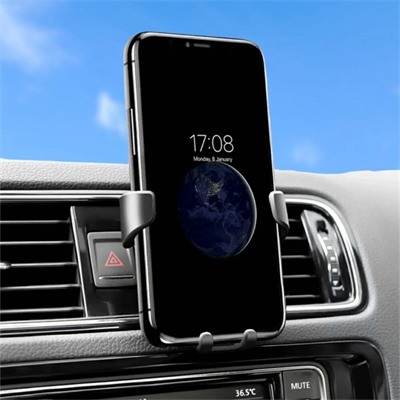 Araç İçi Klima Izgarasına Takılabilen Plastik Oto Telefon Tutucu Gravity Bx40