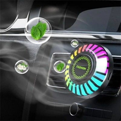 Araç İçi Koku Hazneli RGB Sese Duyarlı LED Işık