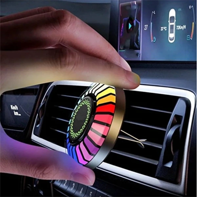 Araç İçi Koku Hazneli RGB Sese Duyarlı LED Işık