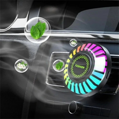 Araç İçi Koku Hazneli RGB Sese Duyarlı LED Işık